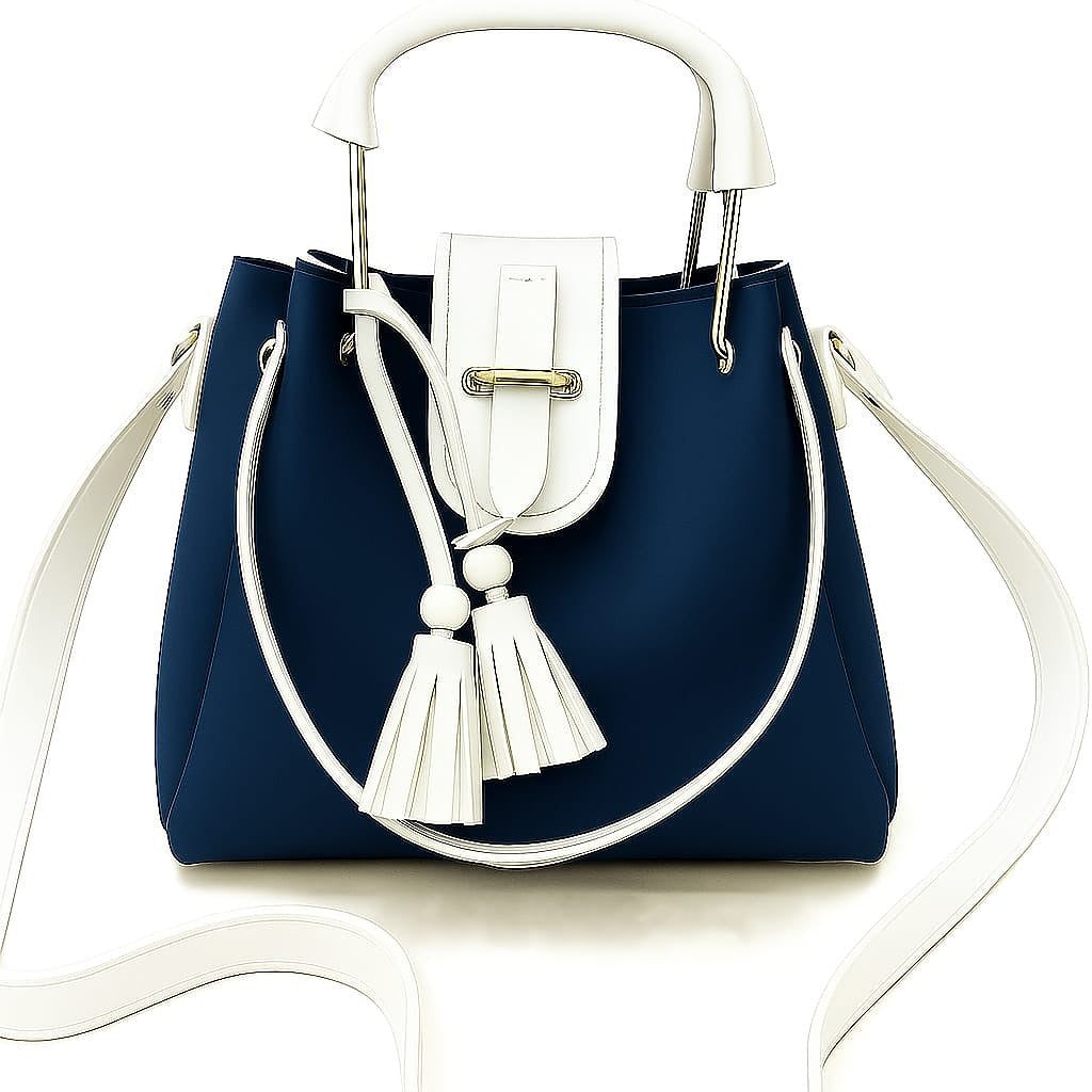 Fashion Fiesta Shoulder Bag – Soft Leather Elegance (Code 5551)
