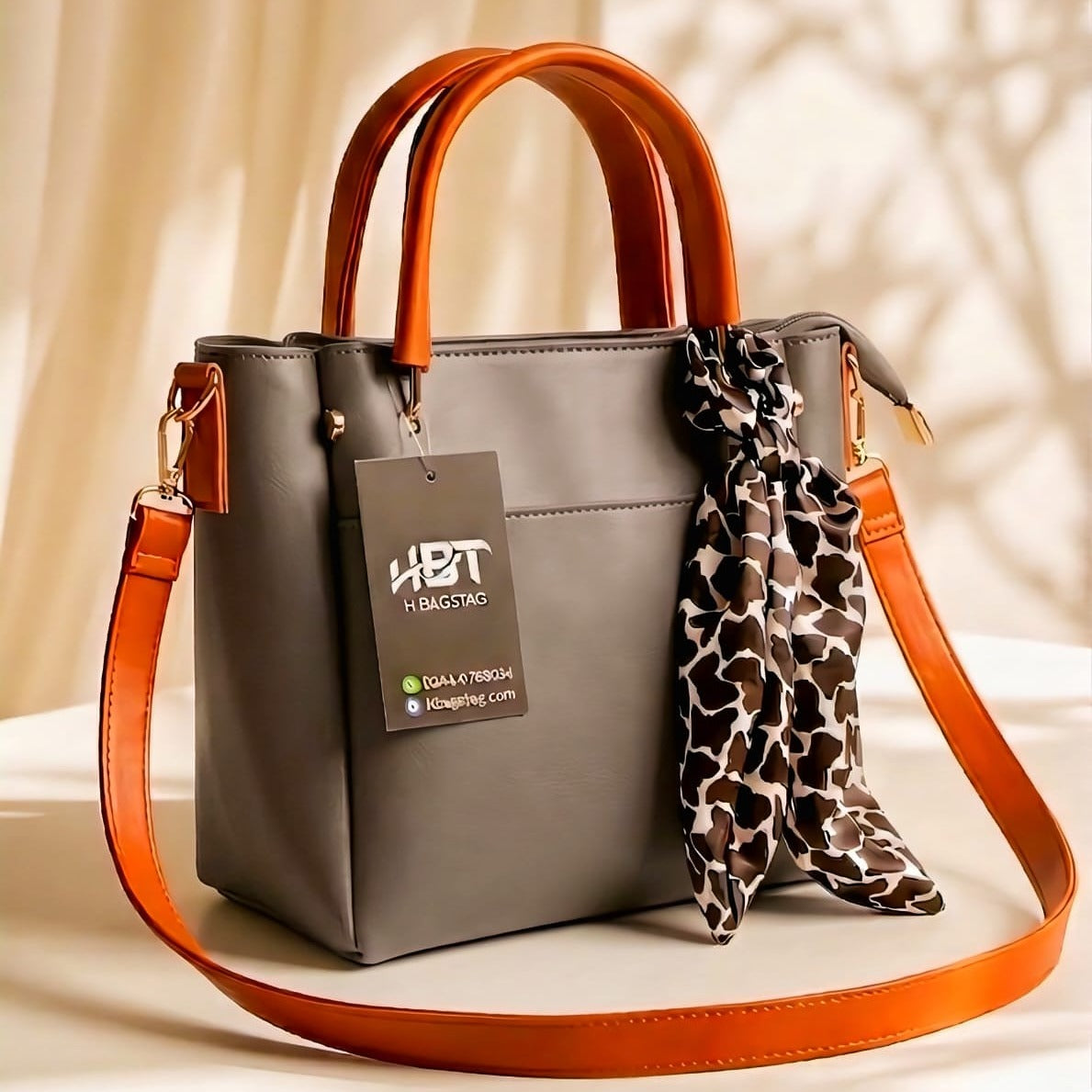 Women Shoulder Bag – Soft Synthetic Leather (9x12) - 5564