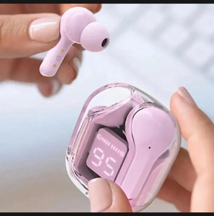 Air 31 Wireless Bluetooth Earbuds with Transparent Charging Case
